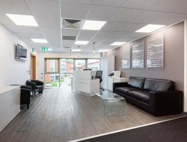 Reception in Watling Court, Regus, Cannock