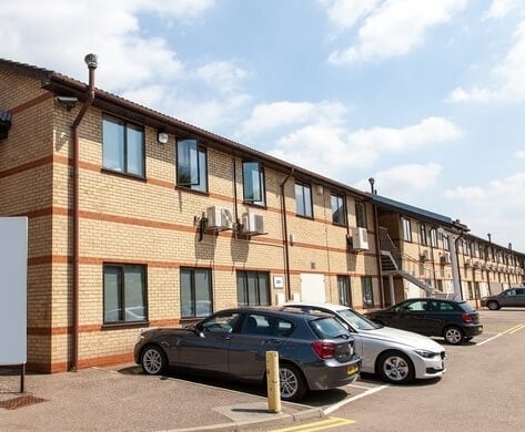 The building at Cranborne Road, Wenta in Potters Bar