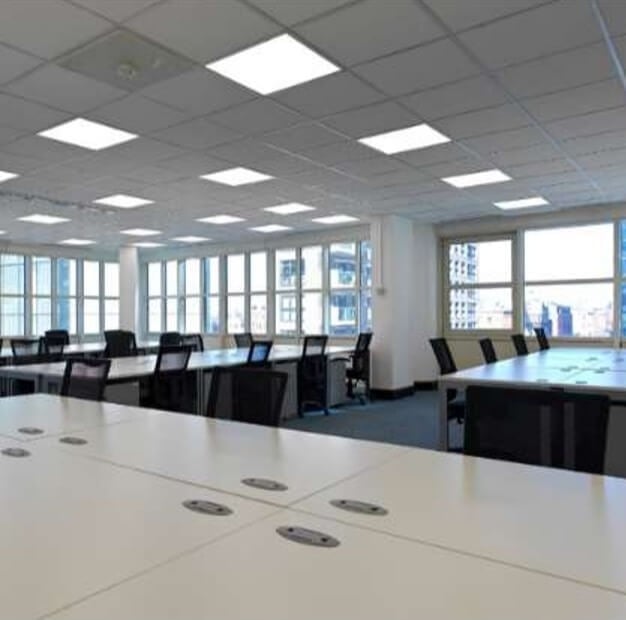 Private workspace in Leman Street, Pennine Way Ltd (Aldgate)