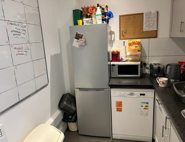 Kitchenette at Upper Richmond Road, Wasteland Group Limited in Putney, SW15 - London