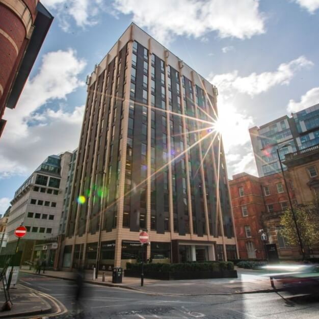 Building outside at York Street, Bruntwood, Manchester, M1