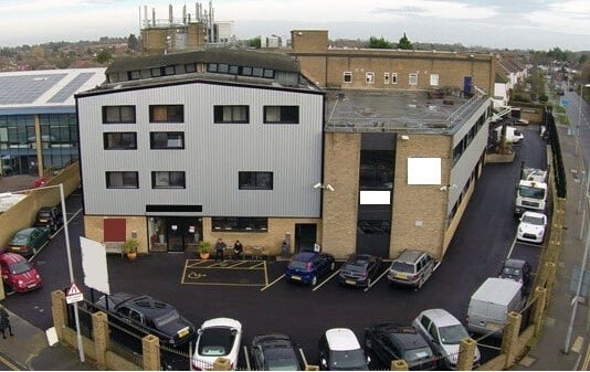 The building at Cox Lane, Chessington Business Centre