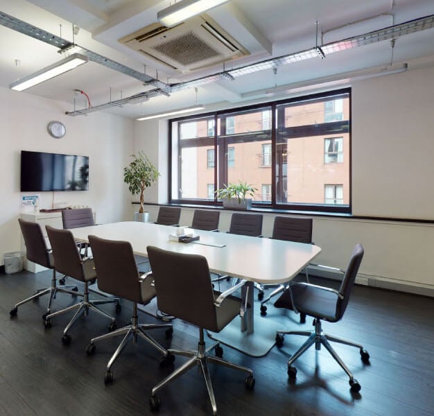 The meeting room at Clerkenwell Road, MIYO Ltd in Farringdon