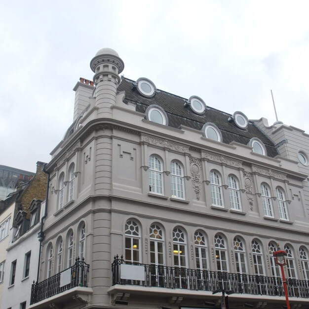 The building at 25 Gerrard Street, Metspace London Limited in Soho