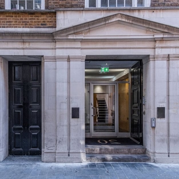 Building external for Ironmonger Lane, Workpad, Bank, EC2