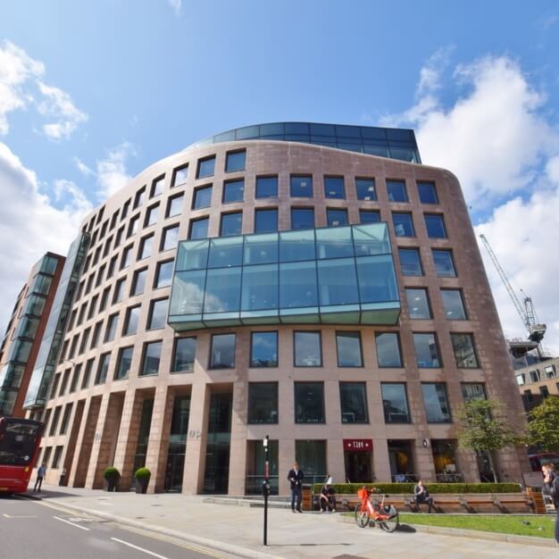 Building pictures of Holborn Viaduct, Frameworks at Chancery Lane