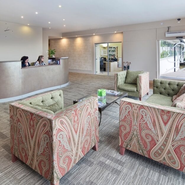 Reception area at Barford Road, Bloxham Mill Business Centre in Banbury