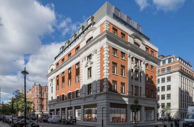 Building pictures of Langham Street, The Office Group Ltd. (FORA) at Marylebone