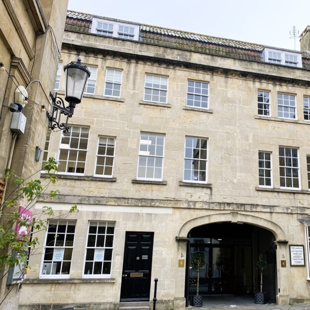 The building at Queen Street, United Business Centres, Bath, BA1