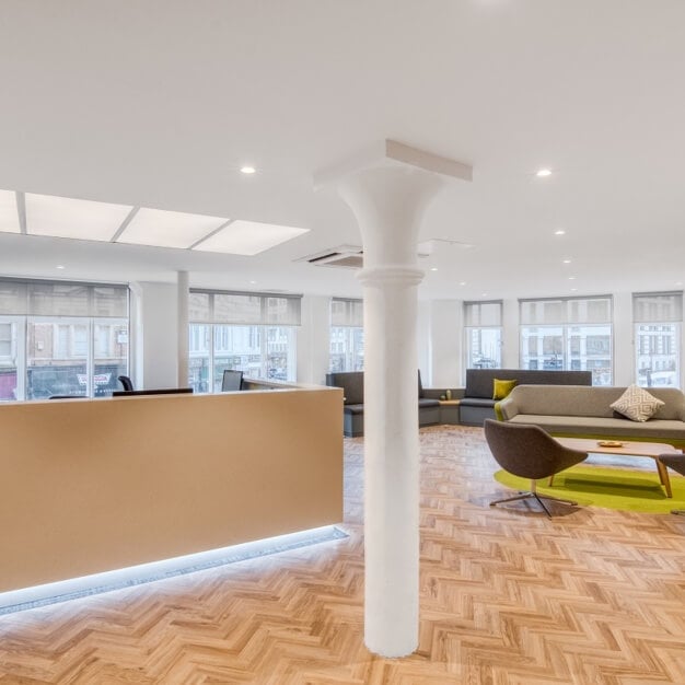 Reception - Fleet Street, Regus in Fleet Street