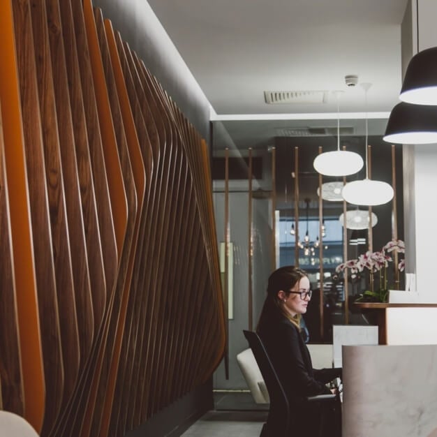 Reception area at 16 High Holborn, Orega in Holborn