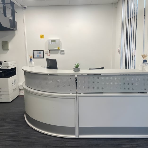 Reception area at Kingfisher Way, Regus in Huntingdon, PE29