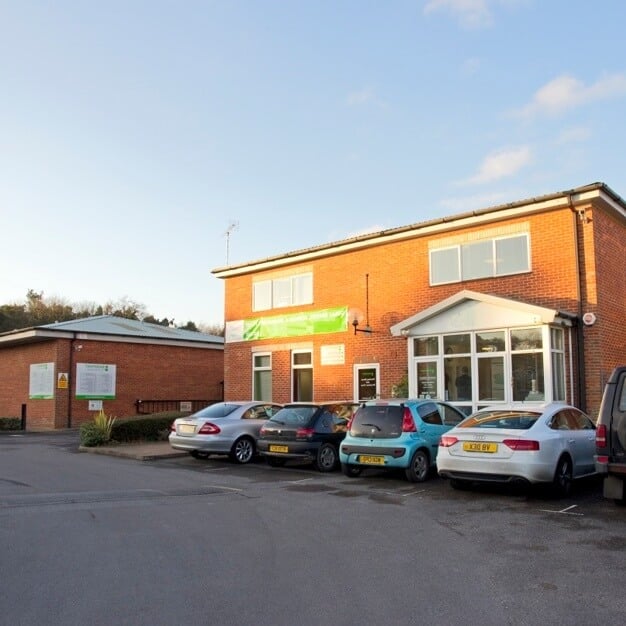 The building at Abbey Enterprise Centre, Regus in North Baddesley