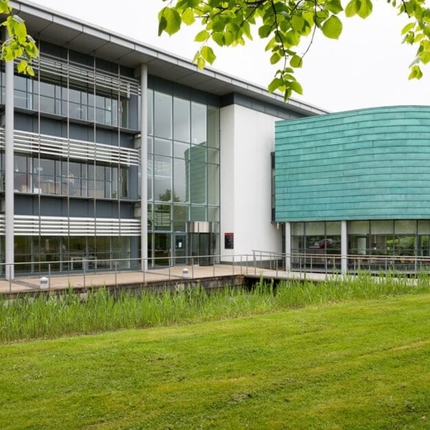 Building external for Alba Centre, Omnia Offices, Livingston