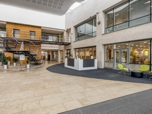 Reception area at Hillswood Drive, Regus in Chertsey