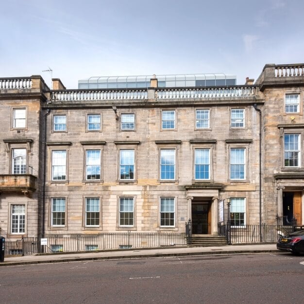 The building at St Vincent Street, Orega in Glasgow