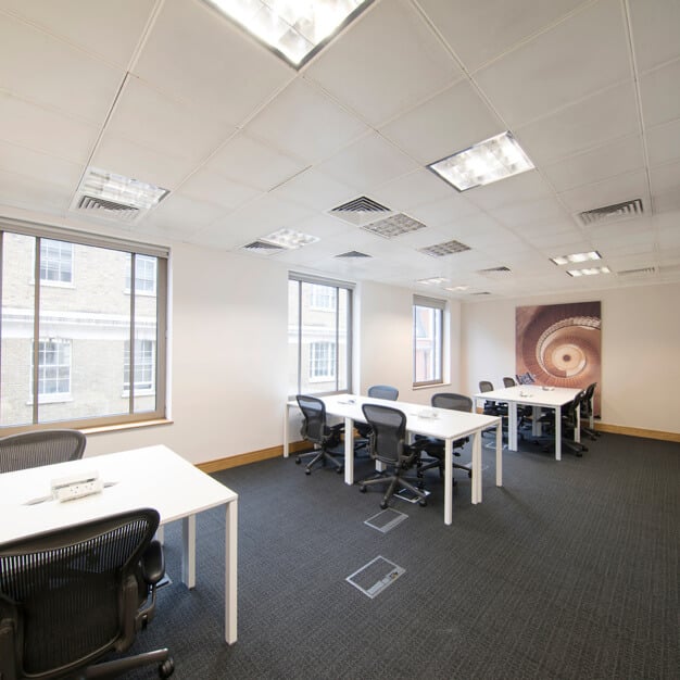 Dedicated workspace in 60 Cannon Street (Spaces), Regus, Cannon Street, London