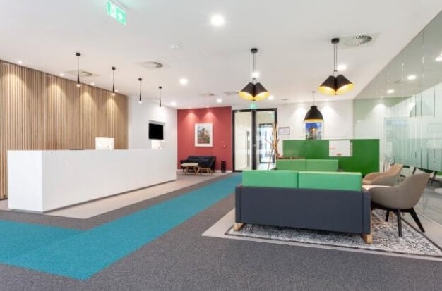 Reception at Hersham Road, Regus in Walton On Thames, KT12