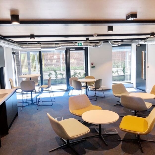 Breakout area at Watergate Walk, The Serviced Office Company in Canary Wharf