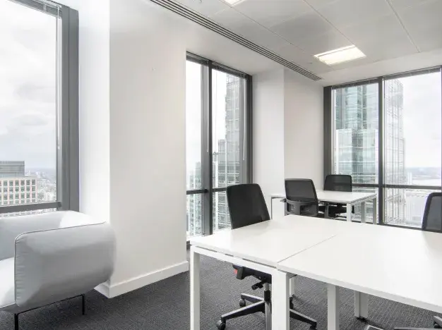 Private workspace, 1 Canada Square, Regus in Canary Wharf, London