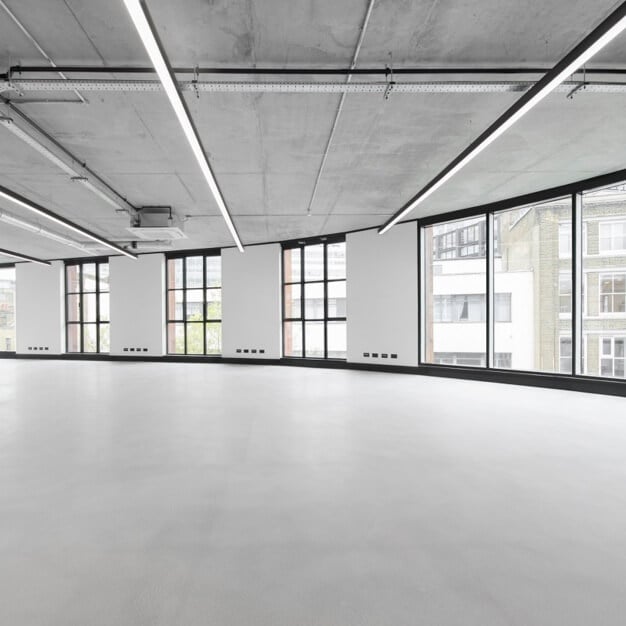 Unfurnished workspace at The Frames, Workspace Group Plc, Shoreditch