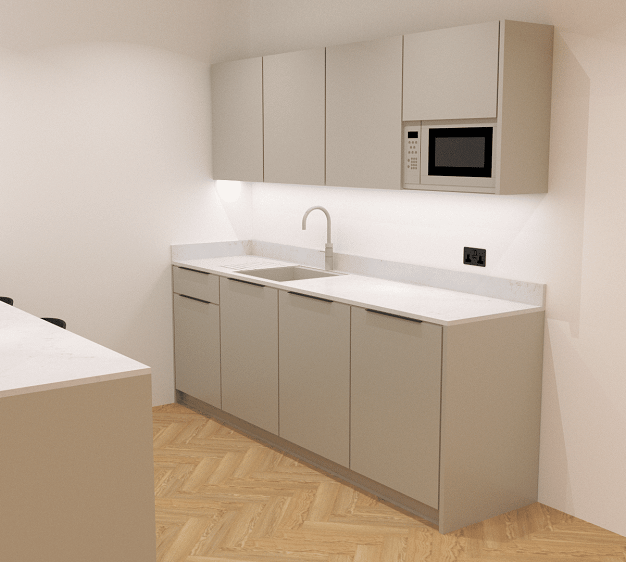 The Kitchen at 17 St Anne's Court, Workpad Group Ltd (Managed) in Soho, W1 - London