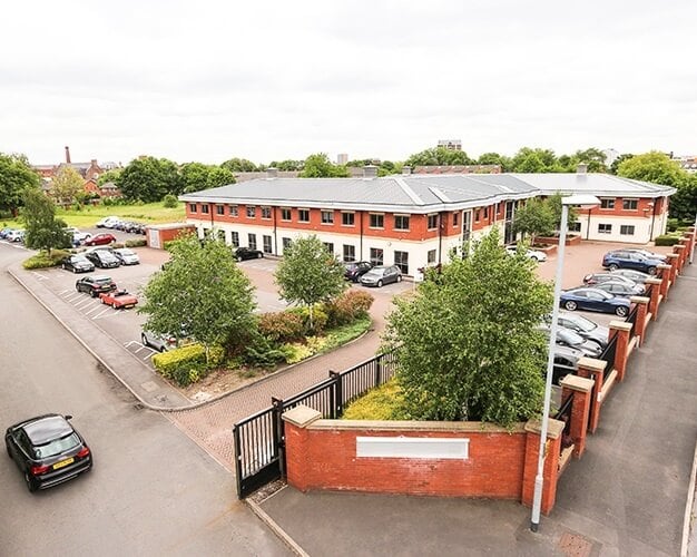 The building at City View House, Biz Hub, Manchester