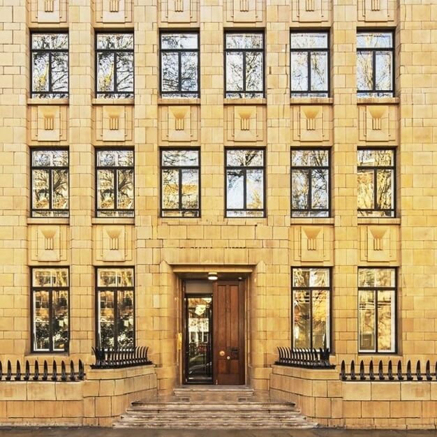 The building at Red Lion Square, The Office Group Ltd. (FORA) in Holborn