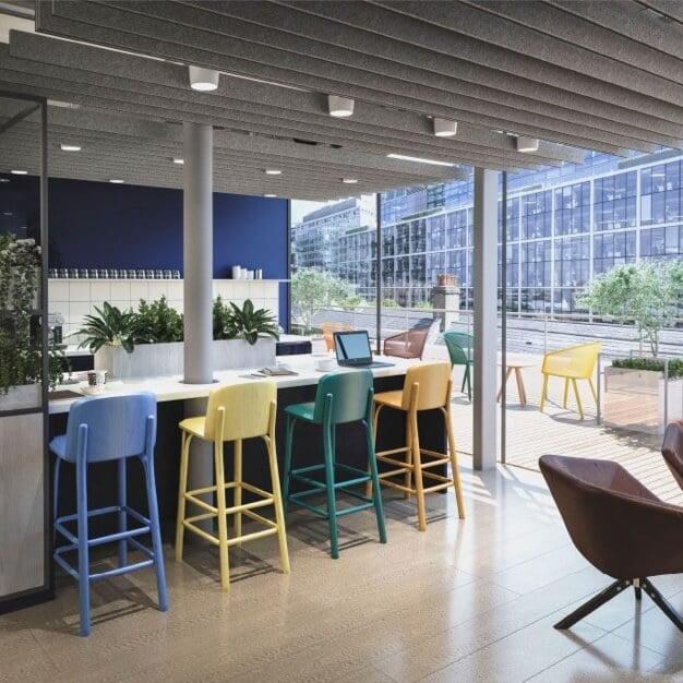 Breakout space for clients - Folgate Street, The Office Group Ltd. (FORA) in Spitalfields