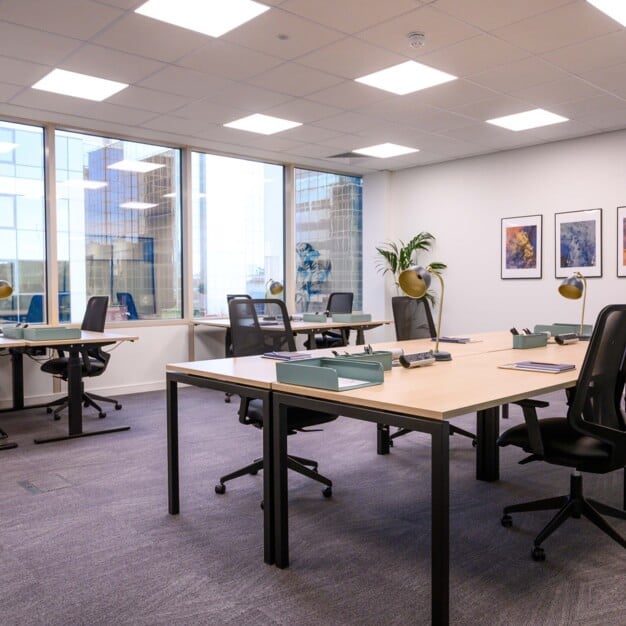 Dedicated workspace in Exchange Quay, NewFlex Limited, Manchester, M1