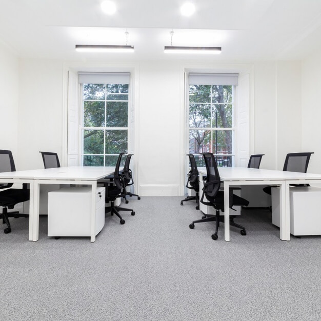 Dedicated workspace, The Barbon Buildings, 13-17 Red Lion Square LLP in Holborn, London