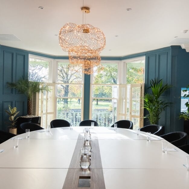 The meeting room at Station Parade, Wizu Workspace in Harrogate, HG1