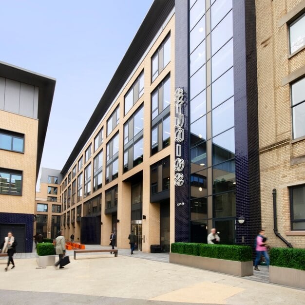 The building at Durham Street, Workspace Group Plc in Oval