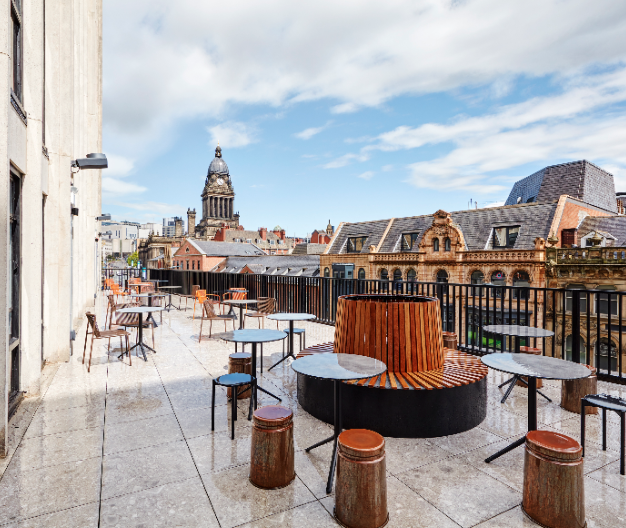 Balcony/terrace at Yorkshire House - Clockwise River Limited in Leeds