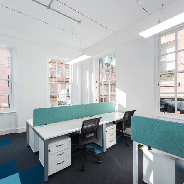 Private workspace West Regent Street, City & Wharf Ltd in Glasgow