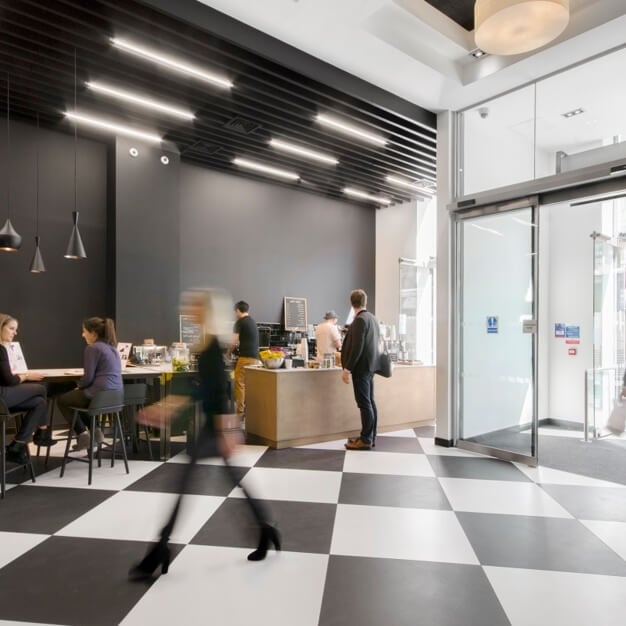 Foyer at 154-160 Fleet Street, Workspace Group Plc, Fleet Street, London