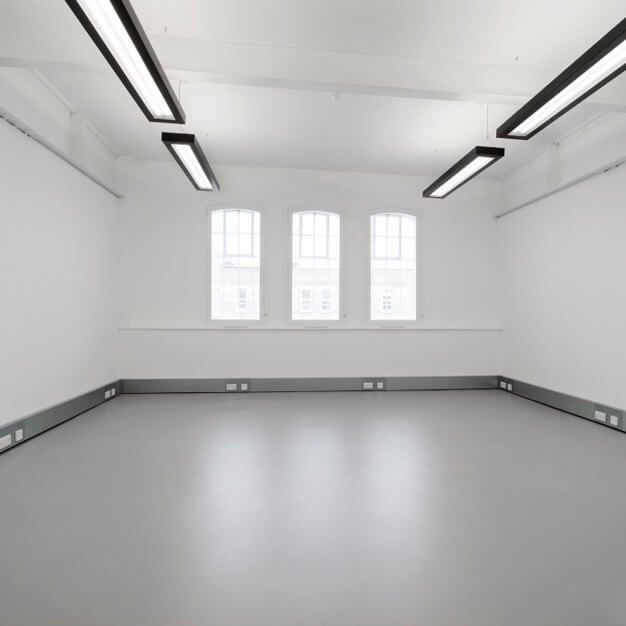 Unfurnished workspace at Kennington Park, Workspace Group Plc, Oval