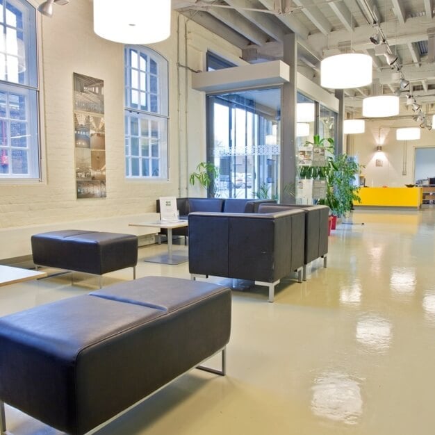 Reception area at Main Gate Road, Regus in Chatham