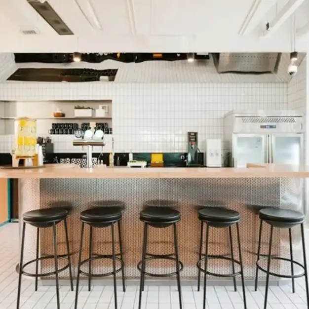 Kitchen at 133 Houndsditch - HQ, WeWork in Liverpool Street, EC2 - London