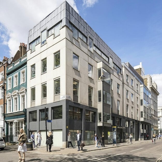 Building external for 12 Soho Square, RX (Managed, MUST ACCOMPANY VIEWING), Soho, W1 - London