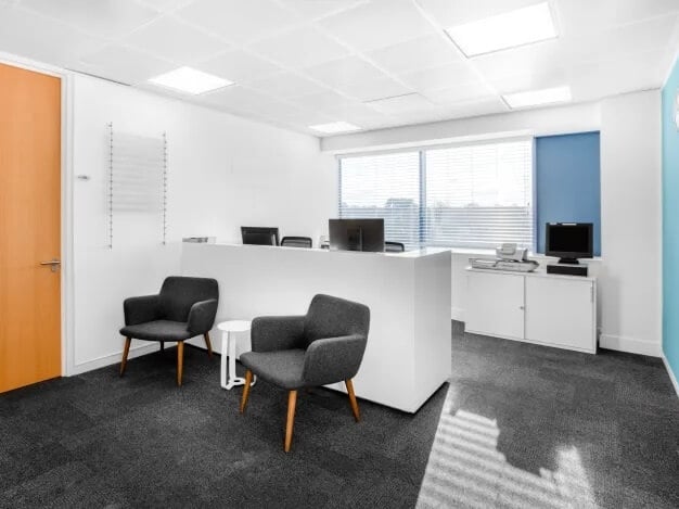 Reception in The Pinnacle, Regus, Crawley