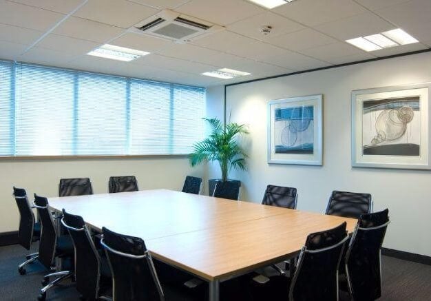 The meeting room at Hagley Road West, Flexibase in Birmingham