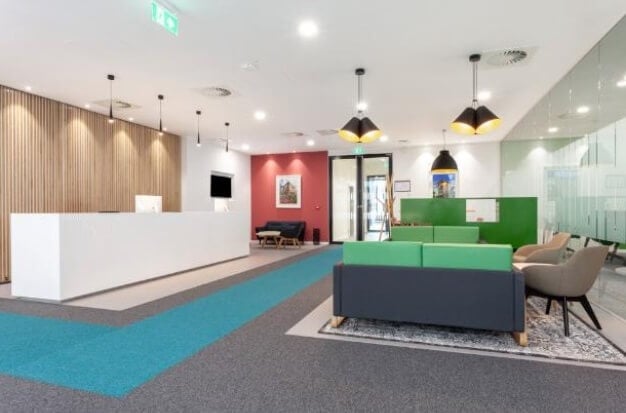 Reception at Ashley Park House, Regus in Walton On Thames, KT12 - South East