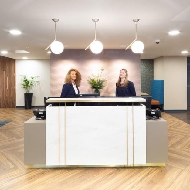 Reception area at Cannon Place, Landmark Space in Cannon Street, EC4 - London