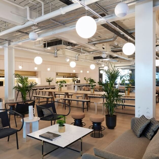 A breakout area in LABS in Holborn