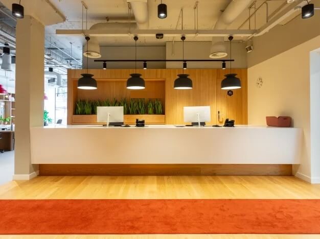 Reception area at High Street, Regus in Woking