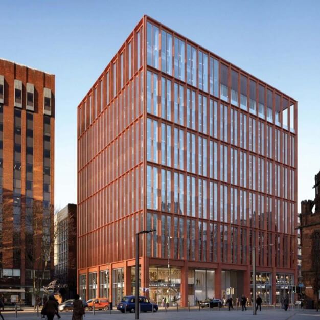 Building outside at 125 Deansgate, Regus, Manchester