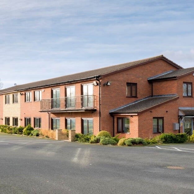 The building at Willow End Park, Open Space Business Centres in Worcester