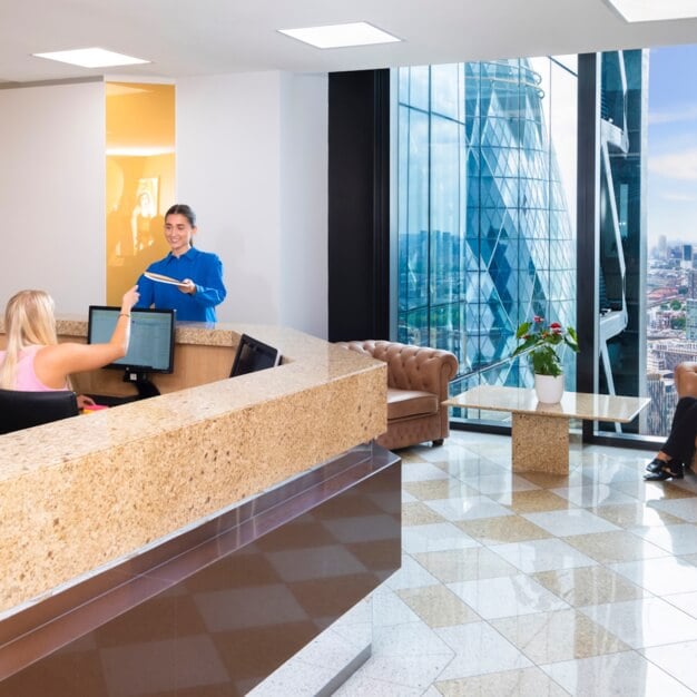 Reception in Leadenhall Street, Serv Corp in Monument, EC4 - London