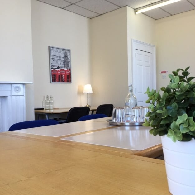 The meeting room at Huntingdon Street, The Workstation Holdings Ltd, St Neots